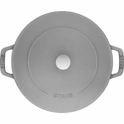 Staub Stackable Cocotte, Braiser, And Grill Pan With Lid | Graphite Grey -Cookware Sets Sales 2023 61rrw0w d4l. ac sl1500