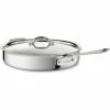 All-Clad D3 Stainless Steel 6-Quart Saute Pan With Lid