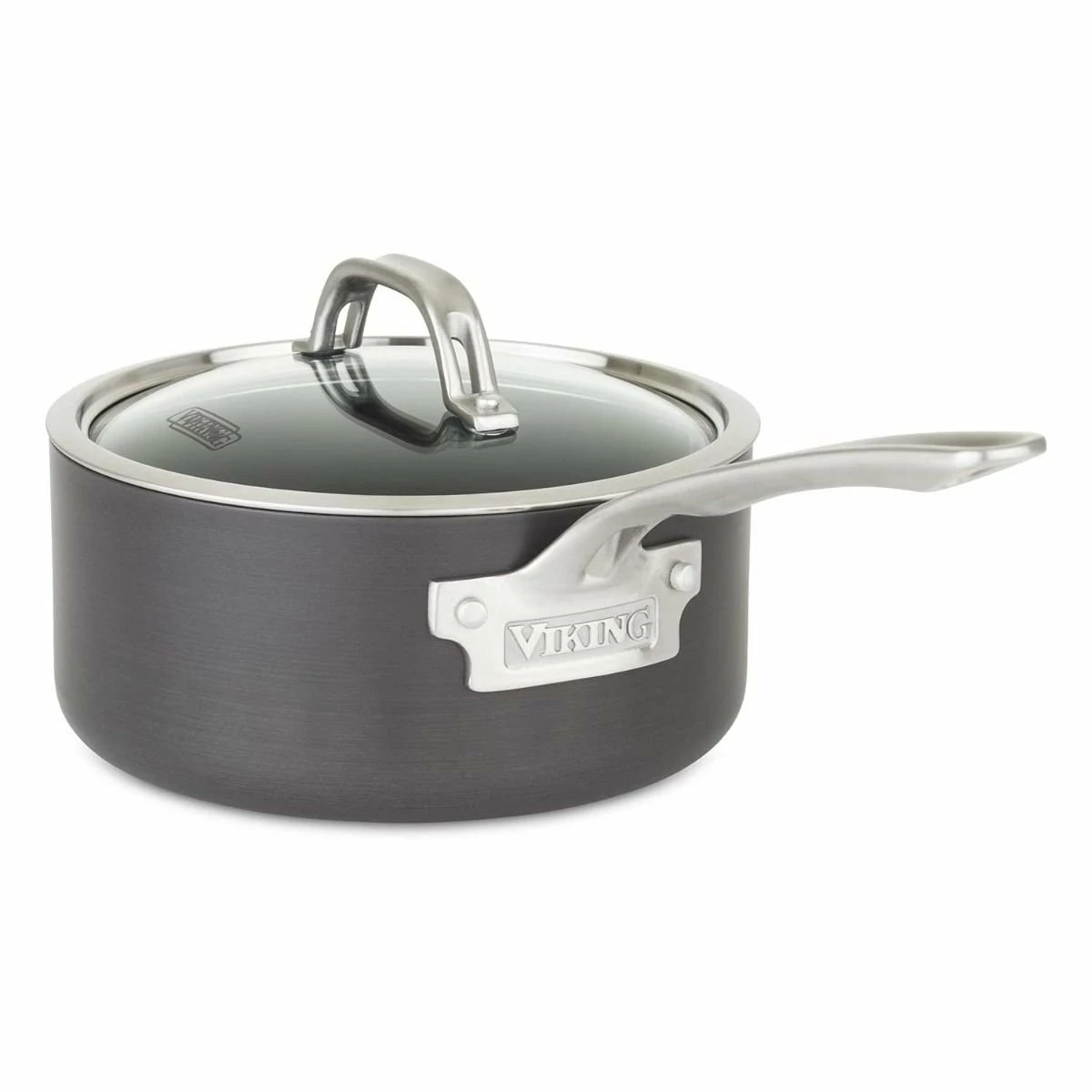 Viking Hard Anodized Nonstick Saucepan | 3-Quart 2 Viking Hard Anodized Nonstick Saucepan | 3-Quart - Image 2