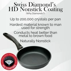 Swiss Diamond | HD Fry Pan - 8" 9 Swiss Diamond | HD Fry Pan - 8" -Cookware Sets Sales 2023 6420 diamonds 67459.1649266035