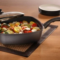 Swiss Diamond | HD Square Sauté Pan With Lid - 11" X 11" (5.3 Qt.) 7 Swiss Diamond | HD Square Sauté Pan With Lid - 11" X 11" (5.3 Qt.) -Cookware Sets Sales 2023 66283c food114 2017 10 27 20 11 39 utc