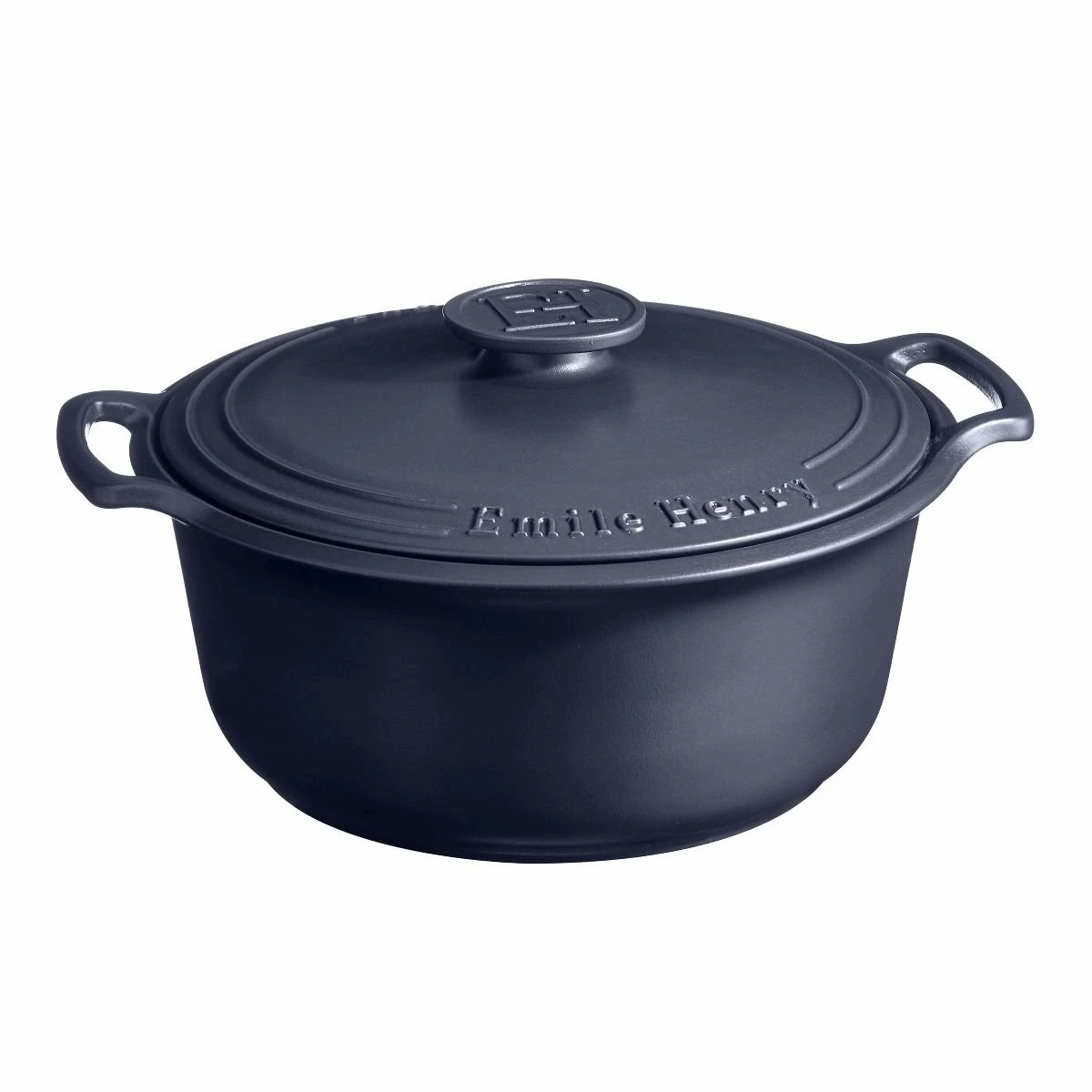 Emile Henry 7.5-Quart Sublime Stewpot | Indigo 1 Emile Henry 7.5-Quart Sublime Stewpot | Indigo
