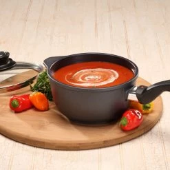 Swiss Diamond | HD Sauce Pan With Lid - 6.3" (1.4 Qt.) -Cookware Sets Sales 2023 6716c food35 2017 10 27 20 11 39 utc