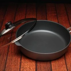 Swiss Diamond | HD Sauté Pan With Lid & Stainless Steel Handle - 12.5" (5.8 Qt.) -Cookware Sets Sales 2023 6732c 1 2017 10 27 20 11 39 utc