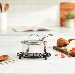 Cuisinart Forever Stainless Saucepan With Cover | 1 Qt. -Cookware Sets Sales 2023 71ktt tkyl. ac sl1500