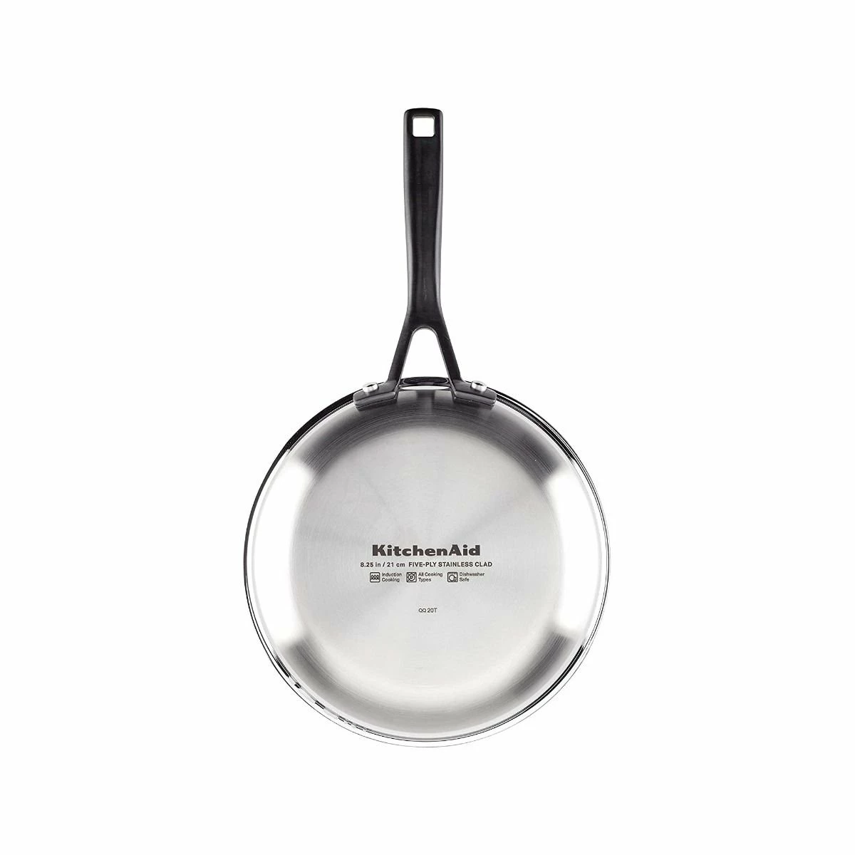 KitchenAid Non-Electrics KitchenAid 8.25" Stainless Steel 5-Ply Fry Pan | Nonstick 3 KitchenAid Non-Electrics KitchenAid 8.25" Stainless Steel 5-Ply Fry Pan | Nonstick - Image 3
