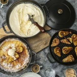 Staub Stackable Cocotte, Braiser, And Grill Pan With Lid | Black 45 Staub Stackable Cocotte, Braiser, And Grill Pan With Lid | Black -Cookware Sets Sales 2023 750050255