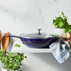 Staub 2.9 Qt Cast Iron Daily Pan | Dark Blue 10 Staub 2.9 Qt Cast Iron Daily Pan | Dark Blue -Cookware Sets Sales 2023 750056186