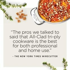 All-Clad D3 Stainless Steel 3-Quart Sauce Pan With Lid -Cookware Sets Sales 2023 81 npd2ijbl. ac sl1500