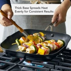 KitchenAid Non-Electrics KitchenAid Nonstick Hard Anodized Induction Square Grill Pan/Griddle With Pouring Spouts | 11.25" -Cookware Sets Sales 2023 81bbba1xdel. ac sl1500
