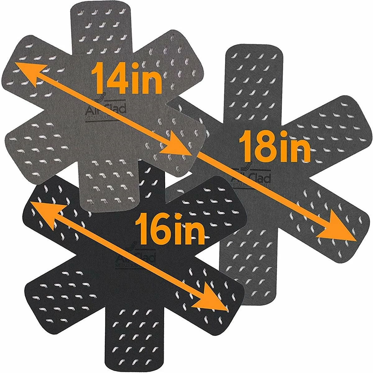 All-Clad Cookware Protectors (3-pack) | Black Pewter 2 All-Clad Cookware Protectors (3-pack) | Black Pewter - Image 2