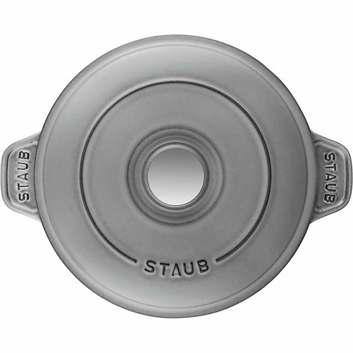 Staub 24 Oz Round Covered Braiser | Graphite Grey 3 Staub 24 Oz Round Covered Braiser | Graphite Grey - Image 3
