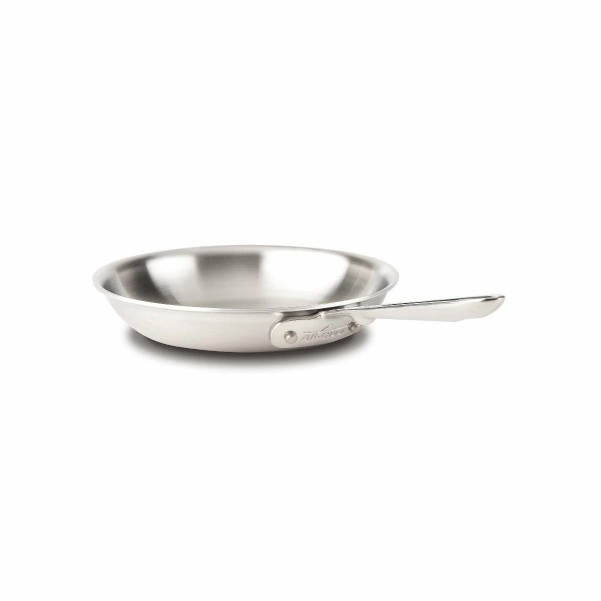 All-Clad D5 Brushed Stainless Steel Skillet | 8" 1 All-Clad D5 Brushed Stainless Steel Skillet | 8"