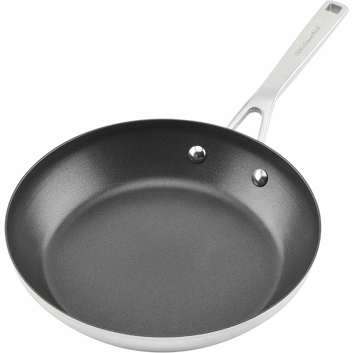 KitchenAid Non-Electrics KitchenAid Stainless Steel 3-Ply Base Fry Pan | 9.5" 1 KitchenAid Non-Electrics KitchenAid Stainless Steel 3-Ply Base Fry Pan | 9.5"