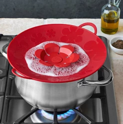 Kuhn Rikon 11" Spill Stopper | Red