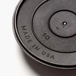 Field Company (Made In USA) No. 10 Cast Iron Skillet Lid -Cookware Sets Sales 2023 bm 10lid under macro 1000sq