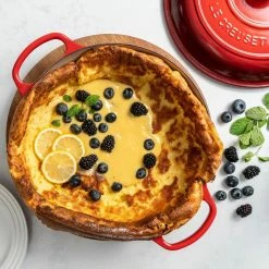 Le Creuset 3.5 Qt. Signature Enameled Cast Iron Braiser With Stainless Steel Knob | Cerise/Cherry Red -Cookware Sets Sales 2023 cer1