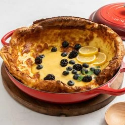 Le Creuset 3.5 Qt. Signature Enameled Cast Iron Braiser With Stainless Steel Knob | Cerise/Cherry Red -Cookware Sets Sales 2023 cer2