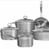 Chantal 21 Steel Induction 9 Piece Cookware Set
