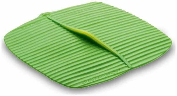 Charles Viancin Silicone Banana Leaf Baking Lid - Square, 10" X 10" 1 Charles Viancin Silicone Banana Leaf Baking Lid - Square, 10" X 10"