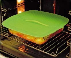 Charles Viancin Silicone Banana Leaf Baking Lid - Square, 10" X 10" 6 Charles Viancin Silicone Banana Leaf Baking Lid - Square, 10" X 10" -Cookware Sets Sales 2023 charles viancin banana leaf baking cover in oven compressed
