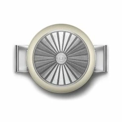 SMEG 4 Qt. Nonstick Deep Pan With Lid | Cream 9 SMEG 4 Qt. Nonstick Deep Pan With Lid | Cream -Cookware Sets Sales 2023 ckfd2811crm 6