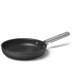 SMEG 9.5" Nonstick Fry Pan | Black -Cookware Sets Sales 2023 ckff2401blm 1