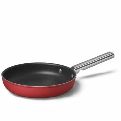 SMEG 9.5" Nonstick Fry Pan | Red -Cookware Sets Sales 2023 ckff2401rdm 1