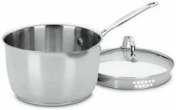 Cuisinart Chef's Classic Stainless Steel 3-Quart Cook & Pour Saucepan