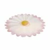Charles Viancin Silicone Lid | 9" Daisy (White With Pink)