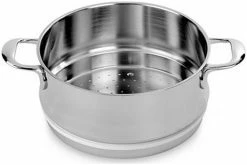 Demeyere Atlantis Steamer Insert W/ Silicone Gasket - 5.5 Qt. (Fits: 41324 & 41394)