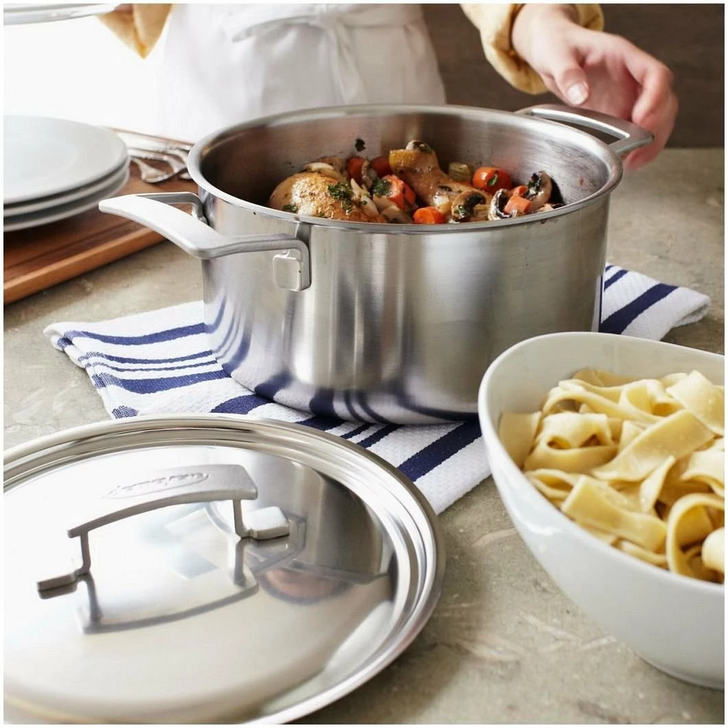 Demeyere Atlantis Casserole/Stock Pot (5.5Qt) 3 Demeyere Atlantis Casserole/Stock Pot (5.5Qt) - Image 3
