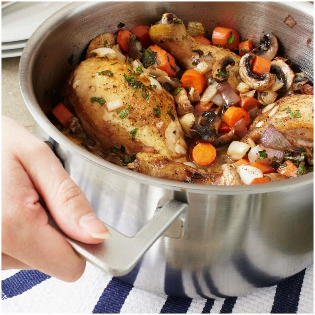 Demeyere Atlantis Casserole/Stock Pot (5.5Qt) 2 Demeyere Atlantis Casserole/Stock Pot (5.5Qt) - Image 2