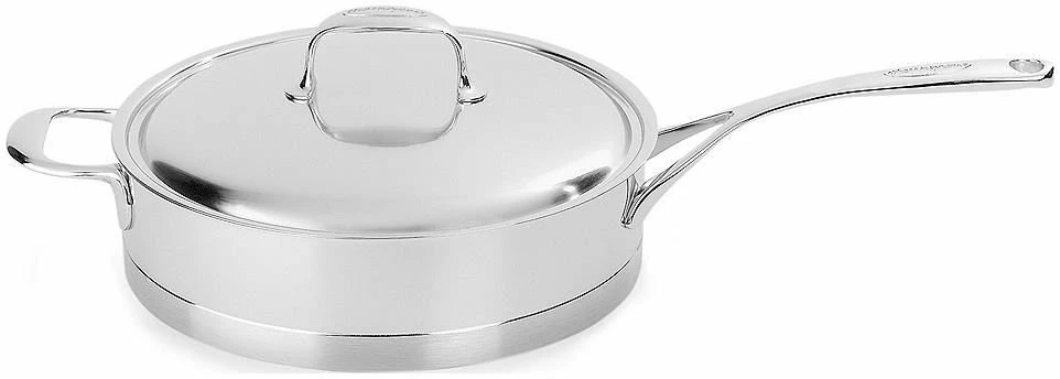 Demeyere Atlantis Saute Pan & Lid W/ Helper Handle - 2.6 Qt. Induction 3 Demeyere Atlantis Saute Pan & Lid W/ Helper Handle - 2.6 Qt. Induction - Image 3