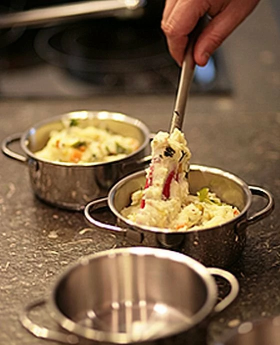 Demeyere RESTO Mini Dutch Oven Set With Lids - 0.58 Qt Each - 4 PC Set 1 Demeyere RESTO Mini Dutch Oven Set With Lids - 0.58 Qt Each - 4 PC Set