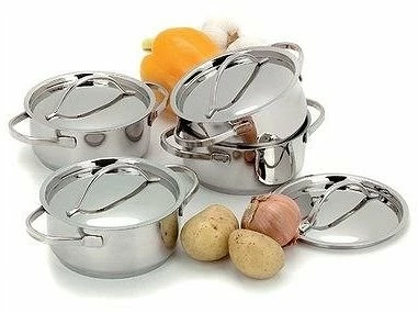 Demeyere RESTO Mini Dutch Oven Set With Lids - 0.58 Qt Each - 4 PC Set 2 Demeyere RESTO Mini Dutch Oven Set With Lids - 0.58 Qt Each - 4 PC Set - Image 2