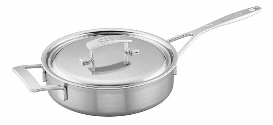 Demeyere Industry 3 Quart 5-Ply Stainless Steel Saute Pan 1 Demeyere Industry 3 Quart 5-Ply Stainless Steel Saute Pan