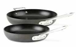 All-Clad HA1 Hard Anodized Nonstick Fry Pan Set (10" & 12") | 2-Piece