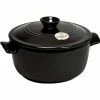Emile Henry 5.5 Qt. Round Dutch Oven | Charcoal