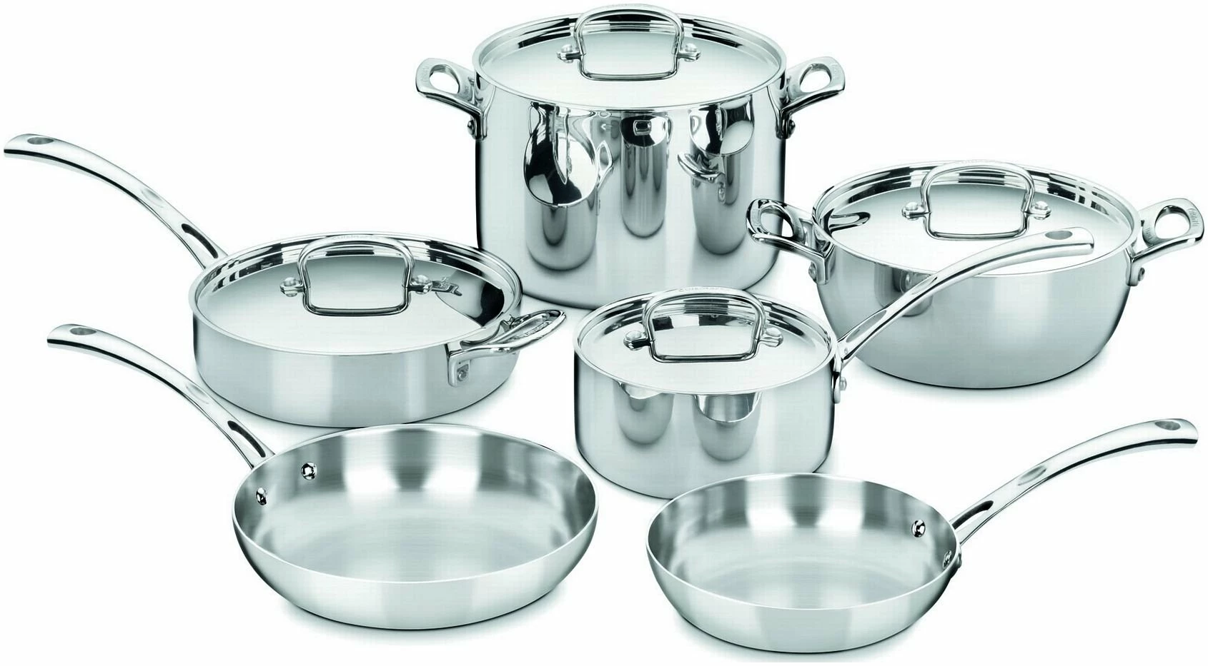 Cuisinart Cookware - French Classic 10 Piece Cookware Set 1 Cuisinart Cookware - French Classic 10 Piece Cookware Set