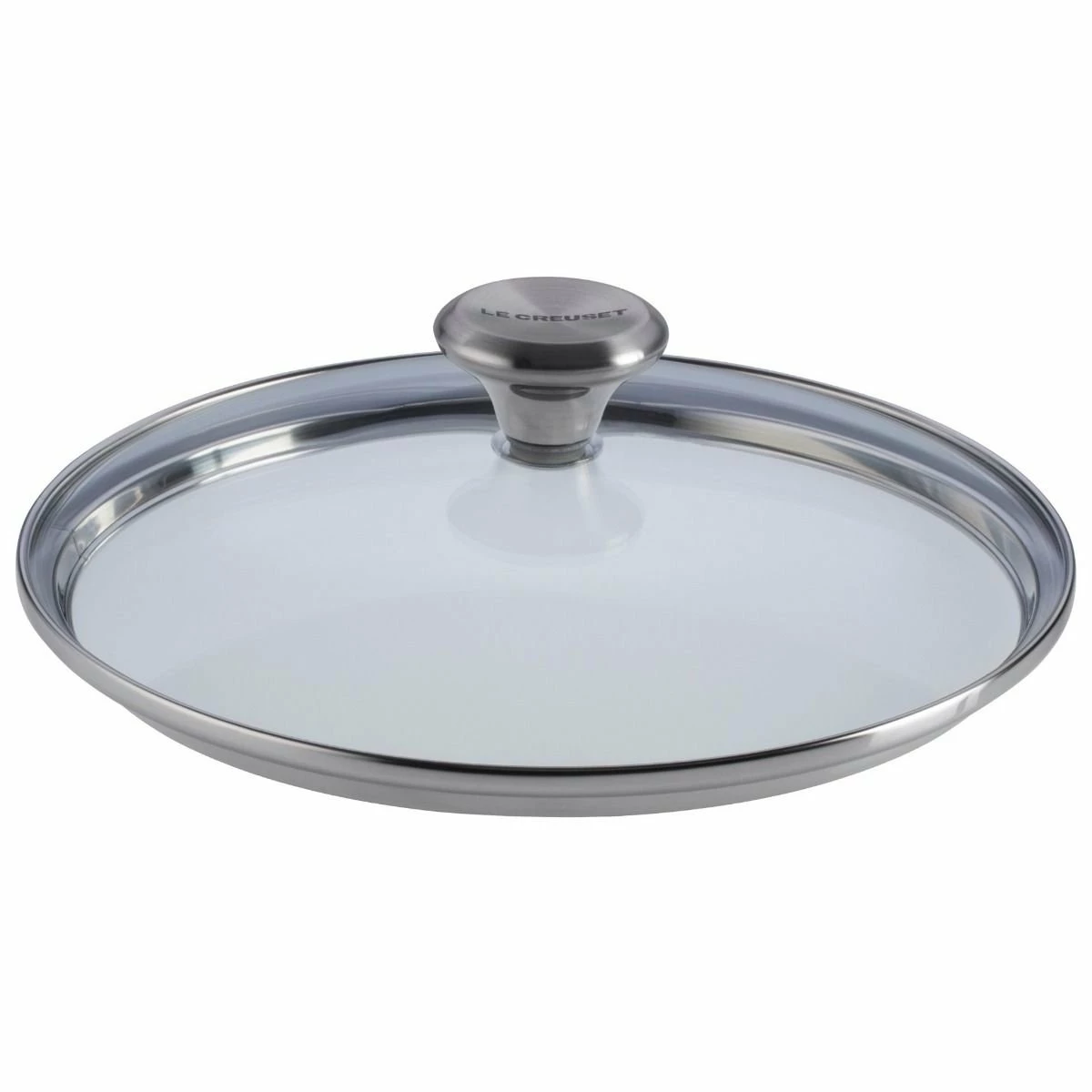 Le Creuset 8" Glass Lid With Stainless Steel Knob 3 Le Creuset 8" Glass Lid With Stainless Steel Knob - Image 3