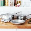 Heritage Steel Cookware Stainless Steel Essentials Cookware Set | 5-Piece
