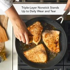 KitchenAid Non-Electrics KitchenAid 12.25" Hard Anodized Induction Fry Pan/Skillet With Lid | Nonstick 18 KitchenAid Non-Electrics KitchenAid 12.25" Hard Anodized Induction Fry Pan/Skillet With Lid | Nonstick -Cookware Sets Sales 2023 kaha12 4 1