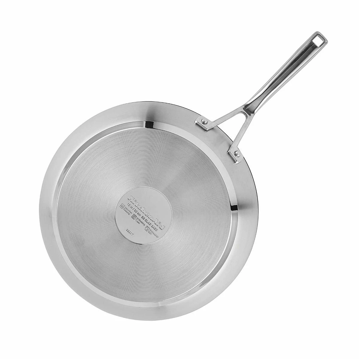 KitchenAid Non-Electrics KitchenAid 12" Stainless Steel 3-Ply Fry Pan | Nonstick 5 KitchenAid Non-Electrics KitchenAid 12" Stainless Steel 3-Ply Fry Pan | Nonstick - Image 5