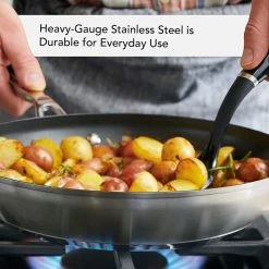 KitchenAid Non-Electrics KitchenAid 12" Stainless Steel 3-Ply Fry Pan | Nonstick 18 KitchenAid Non-Electrics KitchenAid 12" Stainless Steel 3-Ply Fry Pan | Nonstick -Cookware Sets Sales 2023 kass5