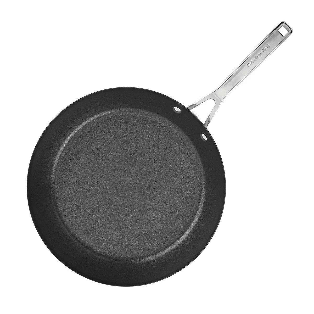 KitchenAid Non-Electrics KitchenAid 12" Stainless Steel 3-Ply Fry Pan | Nonstick 4 KitchenAid Non-Electrics KitchenAid 12" Stainless Steel 3-Ply Fry Pan | Nonstick - Image 4