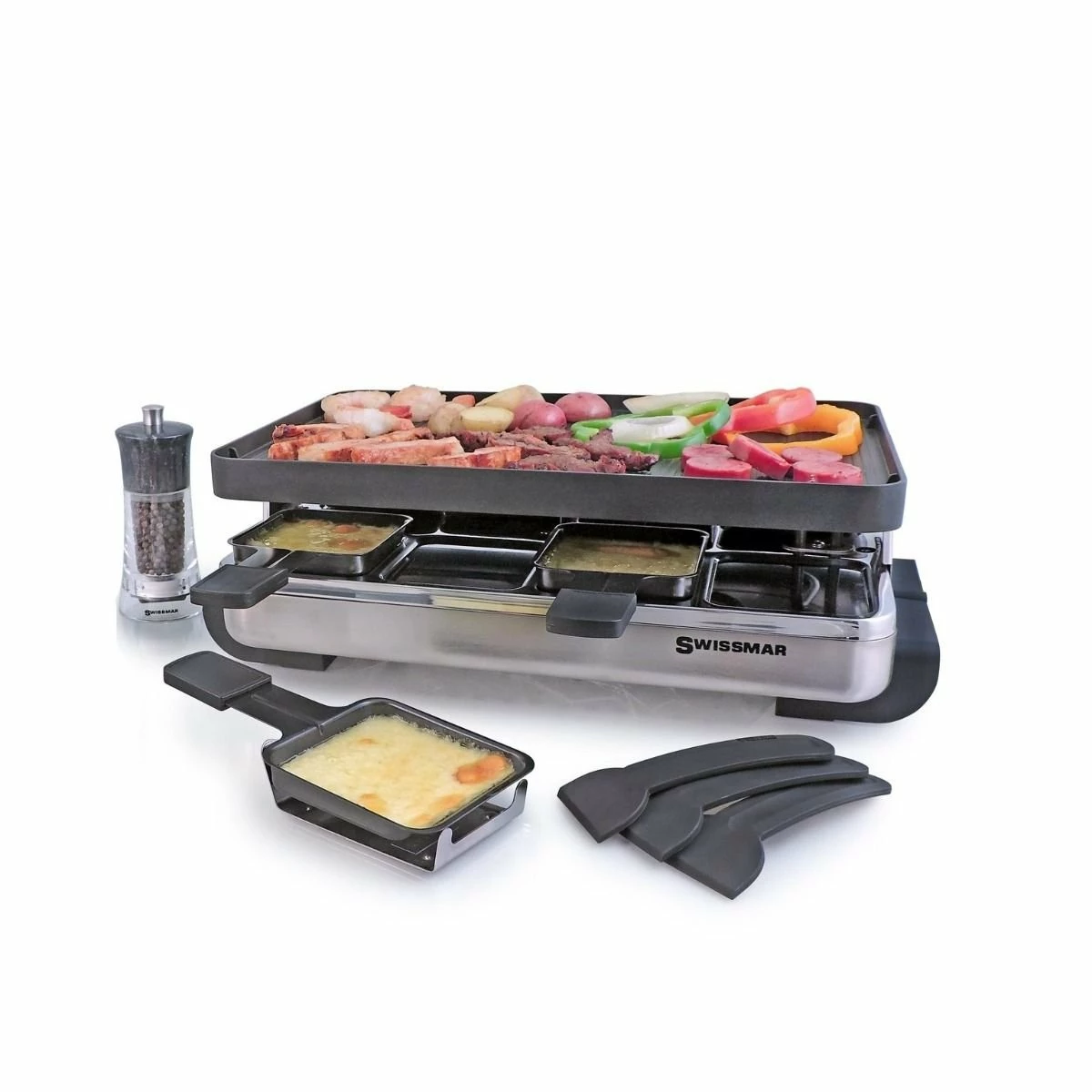 Swissmar Raclette Entertaining Set For 8 2 Swissmar Raclette Entertaining Set For 8 - Image 2