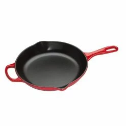 Le Creuset 7-Piece Signature Cookware Set | Cerise/Cherry Red -Cookware Sets Sales 2023 le creuset cookware cast iron sk 3