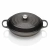 Le Creuset 2.25 Qt. Signature Enameled Cast Iron Braiser With Stainless Steel Knob | Oyster Grey