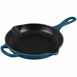 Le Creuset 9" Signature Enameled Cast Iron Skillet | Deep Teal